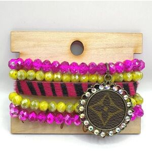Keep it Gypsy Stack NWT in Pinks & Green